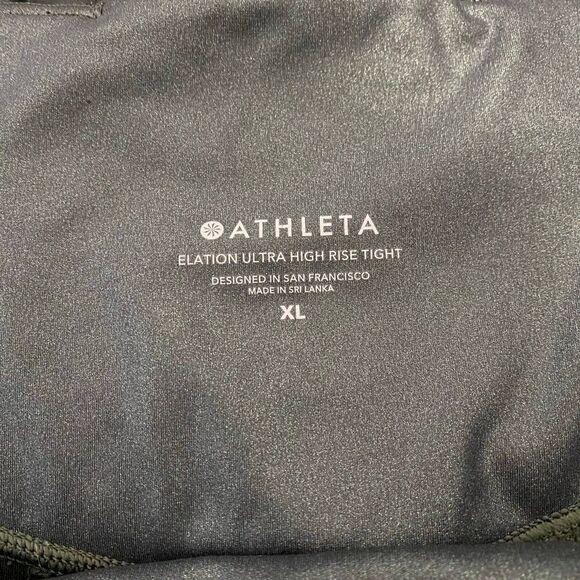 Athleta Charcoal Leggings - Picture 7 of 9
